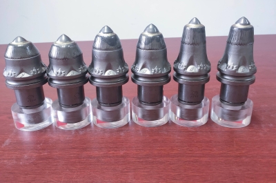 BETEK Drill Bits Bullet Teeth B47K22H, B47K25H B47K28H for Rotary Drilling Rig Piling Foundation Work