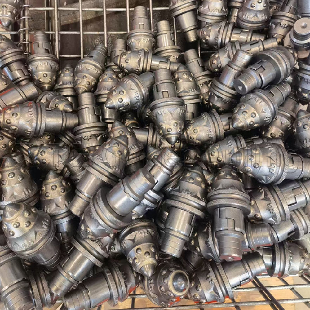BETEK Drill Bits Bullet Teeth B47K22H, B47K25H B47K28H for Rotary Drilling Rig Piling Foundation Work