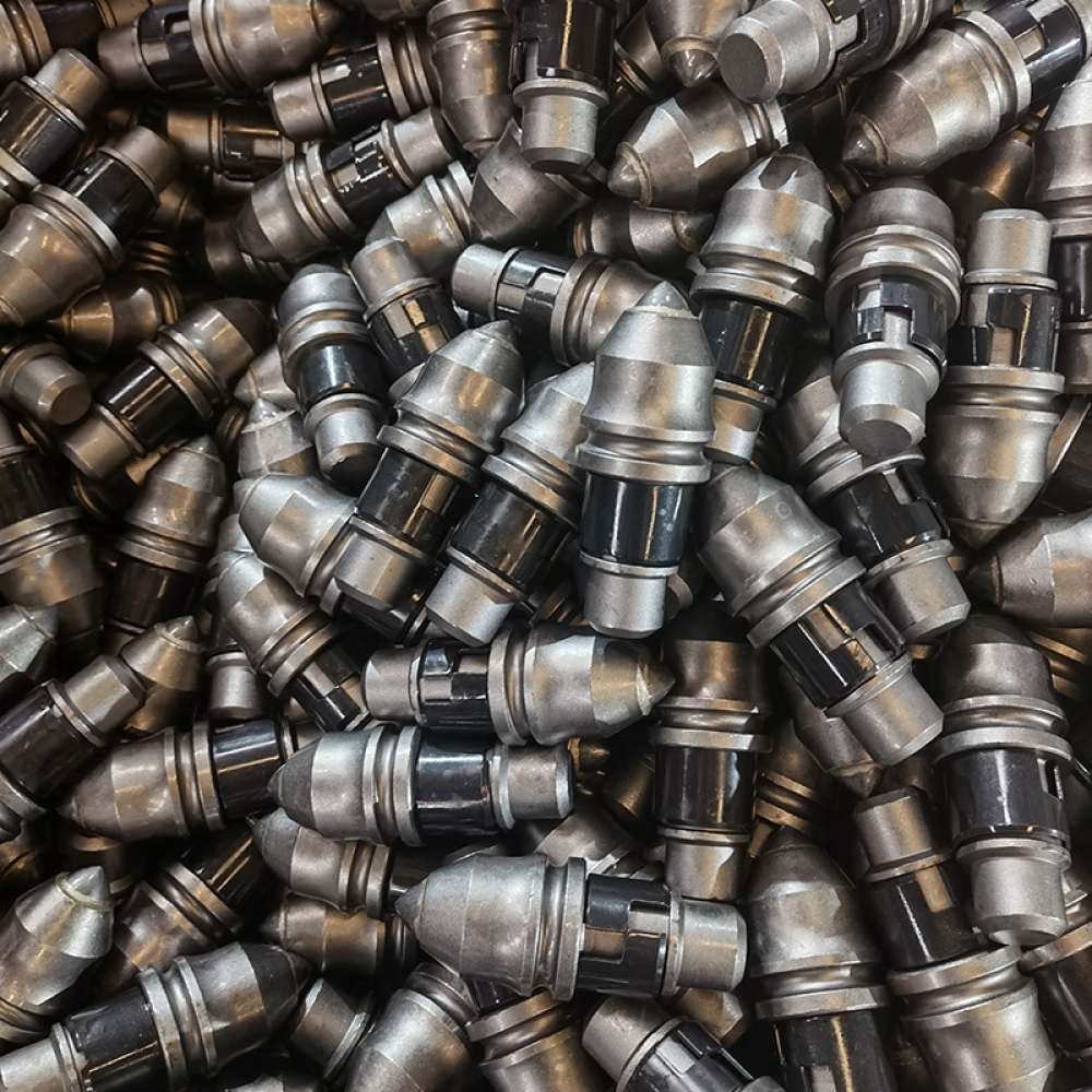 BETEK Drill Bits Bullet Teeth B47K22H, B47K25H B47K28H for Rotary Drilling Rig Piling Foundation Work